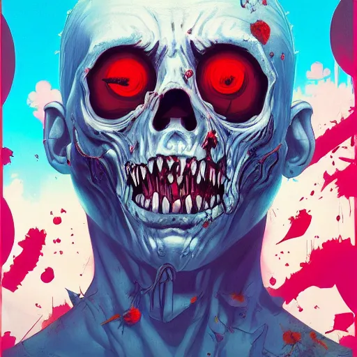 Image similar to zombie apocalypse, video game opening scene, zombie video game, tristan eaton, victo ngai, artgerm, rhads, ross draws