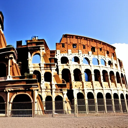 Image similar to squared cubic colosseum