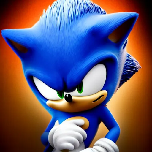 Image similar to sonic the hedgehog, creepy, horror, off - putting, dark, hallway, photo, paranormal