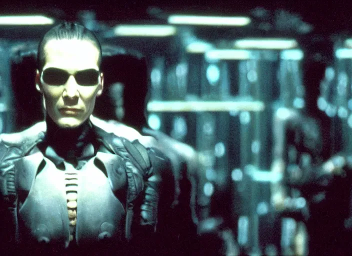 Image similar to human energy farm, Matrix movie still, scary, creepy, sharp, in focus, Hollywood movie