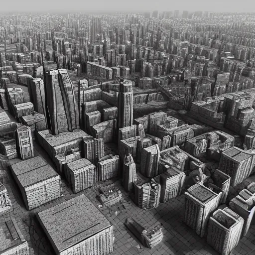 Image similar to photorealistic ruined Moscow city after Atomic bomb. Morning. 8K. detailed. photorealism. artstation. 25mm f/1.7 ASPH Lens. ultra realistic