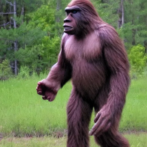 Image similar to bigfoot is real, wake up