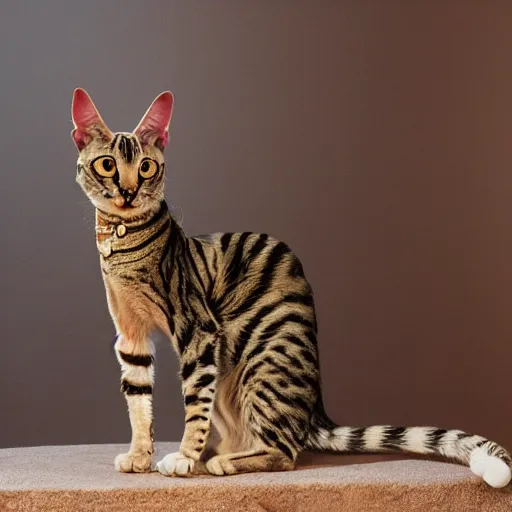 Image similar to egyptian cat, bill henson, canon eos r 3, f / 1. 4, iso 2 0 0, 1 / 1 6 0 s, 8 k, raw, unedited, symmetrical balance, in - frame,