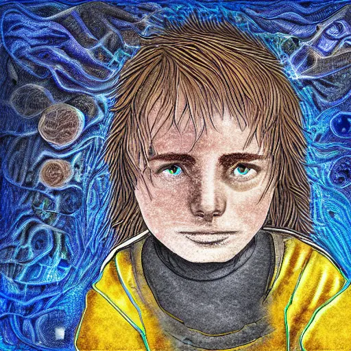 Image similar to digital art, deep emotional ambience, intricate, extremely detailed, masterpiece, artistic scientific depiction of sensory processing disorder, award - winning