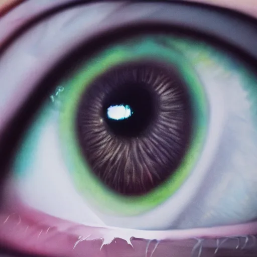 Prompt: highly detailed illustration of eyes, clean, crisp colours, 4 k, 8 k, hyper realistic,