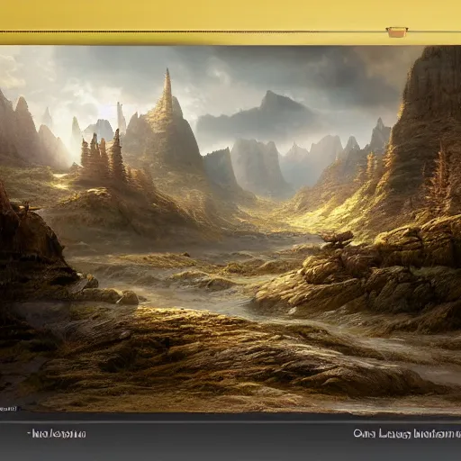 Image similar to intricate matte painting, dramatic landscape