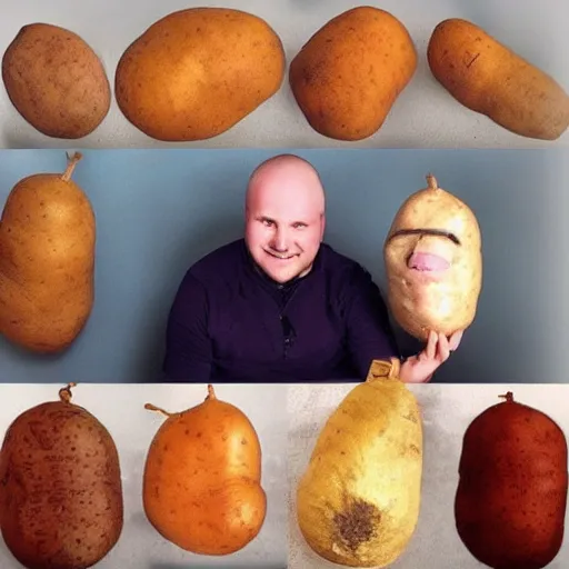 Image similar to human potato