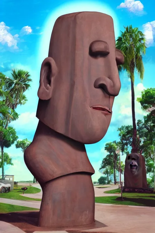 Stoneface Sticker - Moai Golem Emoji,Moai Emoji - Free Emoji PNG