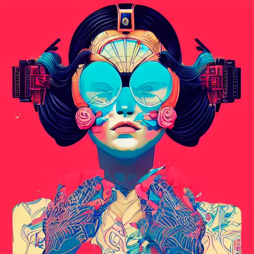 Image similar to Tristan Eaton, victo ngai, artgerm, Perfect princess