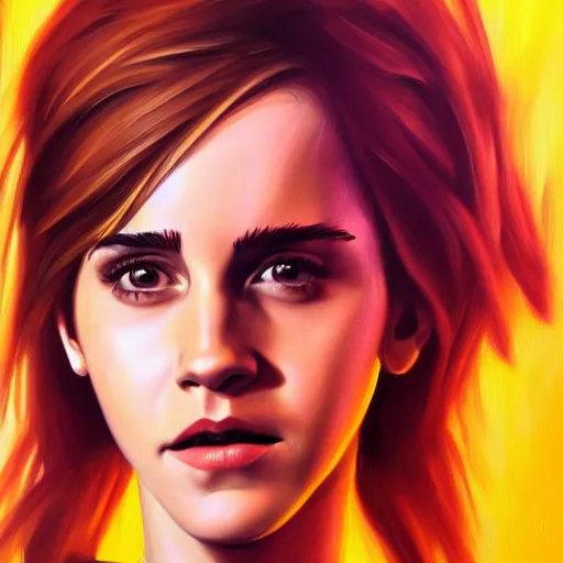 Prompt: realistic Portrait painting of Emma Watson as Evangelion with multiple wings, made by Michaelangelo, physical painting, Sharp focus,digital art, bright colors,fine art, trending on Artstation, unreal engine.