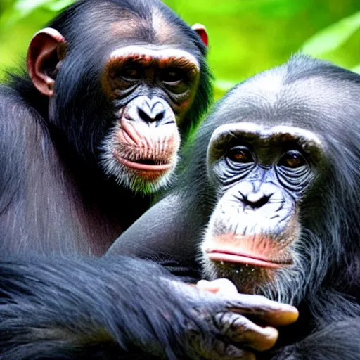 Image similar to chimpanzee obese