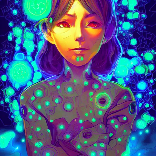 Image similar to skill magic deepdream radiating a glowing aura stuff loot legends stylized digital illustration video game icon artstation lois van baarle, ilya kuvshinov, rossdraws,