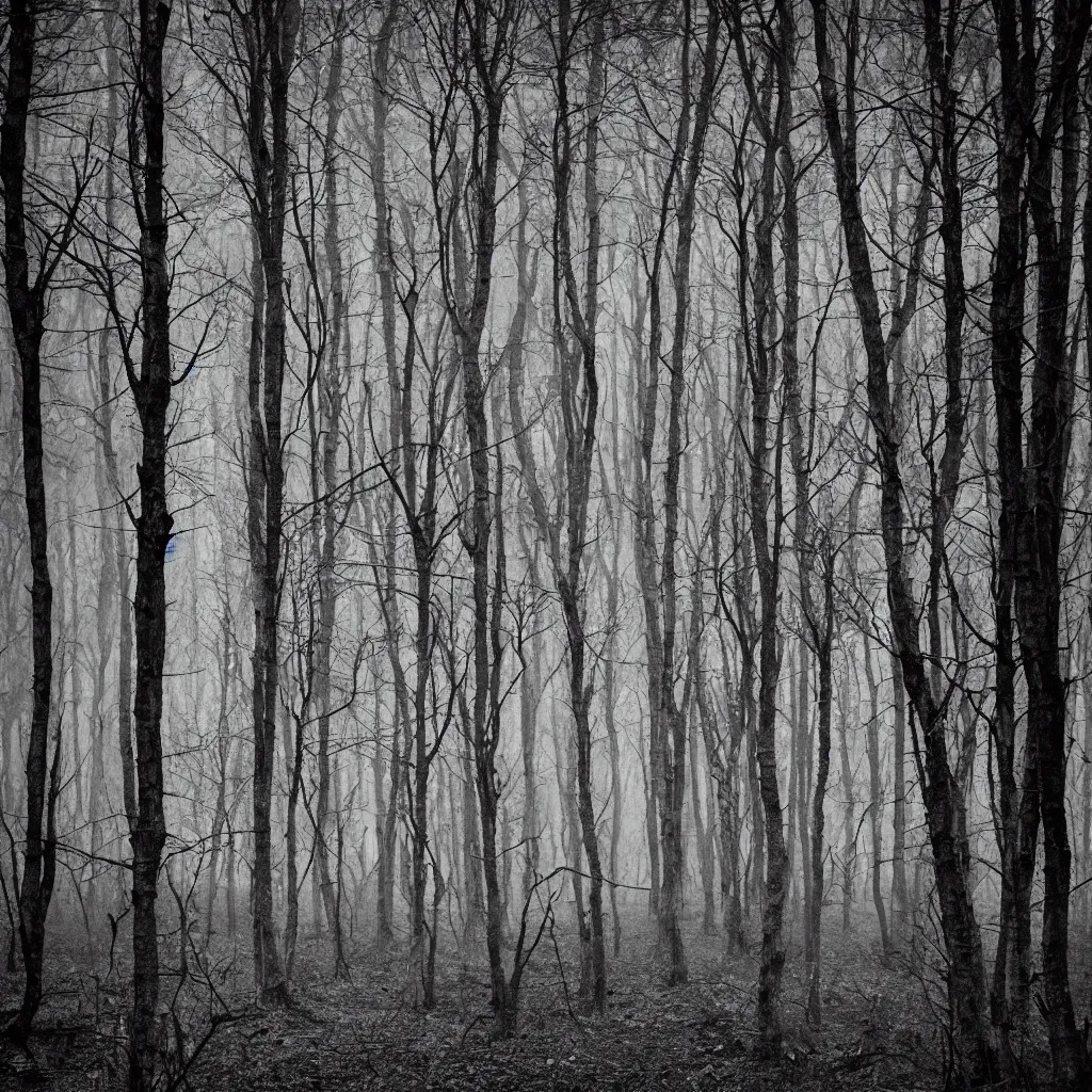 Image similar to Dark and macabre forest