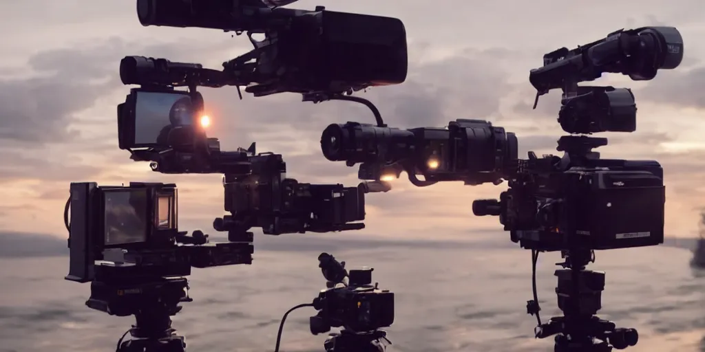 Image similar to epic scene from the new blockbuster, cinematic, shot on an arri alexa, wideangle, bokeh