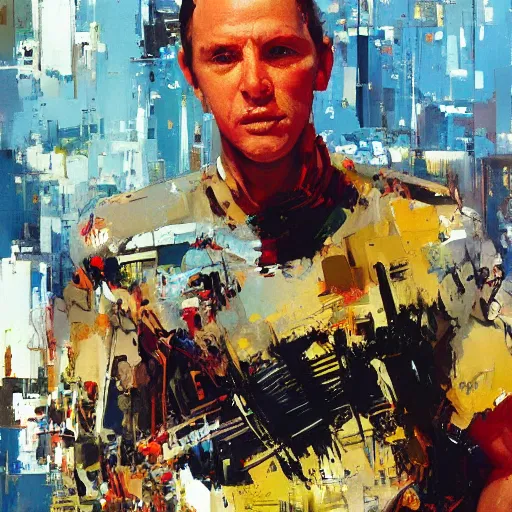 Image similar to A Character by John Berkey