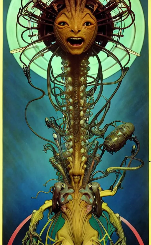 Image similar to exquisite imaginative alien creature poster art, humanoid, movie art, by lucusfilm, weta studio, alphonso mucha, james jean, frank frazetta, 8 k, denoised