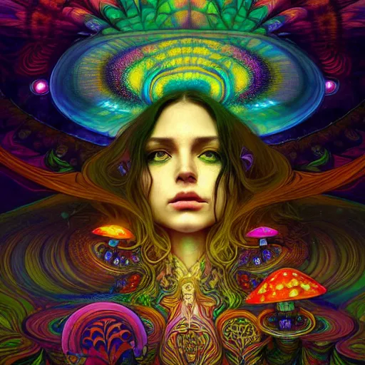 An extremely psychedelic experience of the third eye | Stable Diffusion