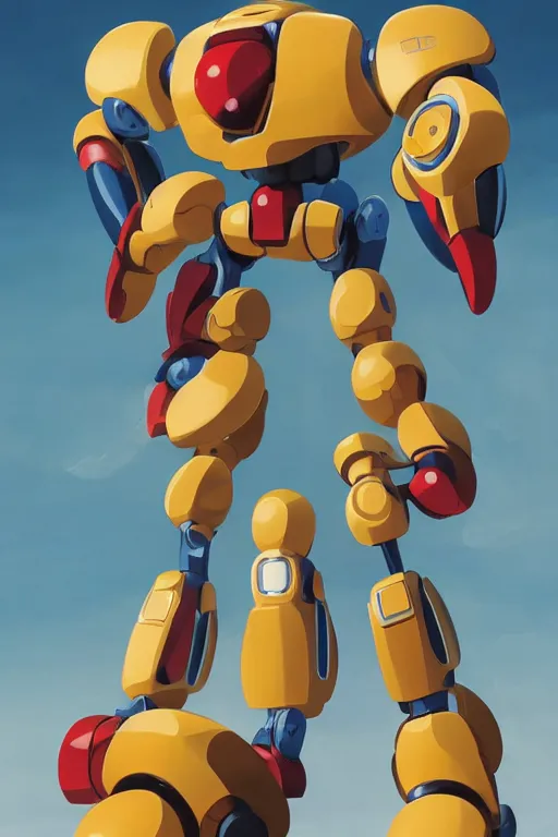 Image similar to metabots medabots medarotto medarot robot minimalist comics, behance hd by jesper ejsing, by rhads, makoto shinkai and lois van baarle, ilya kuvshinov, rossdraws global illumination ray tracing hdr radiating a glowing aura