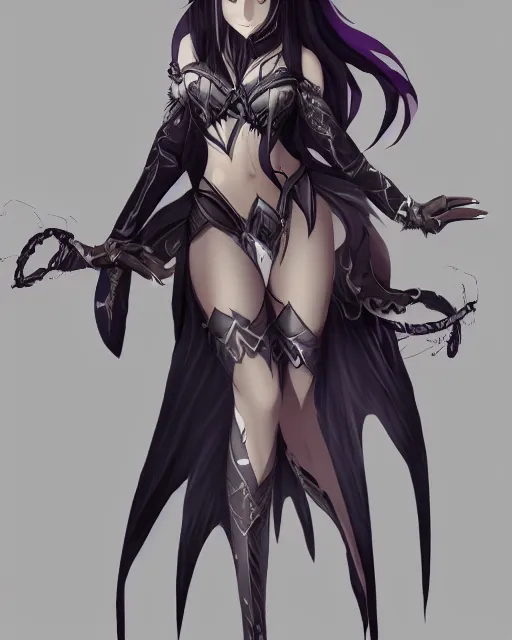 Image similar to elven dark elf girl, in the style of sumihei, tokyo ravens style, dynamic lighting, fantasy concept art, trending on art station, stunning visuals, ultra detailed