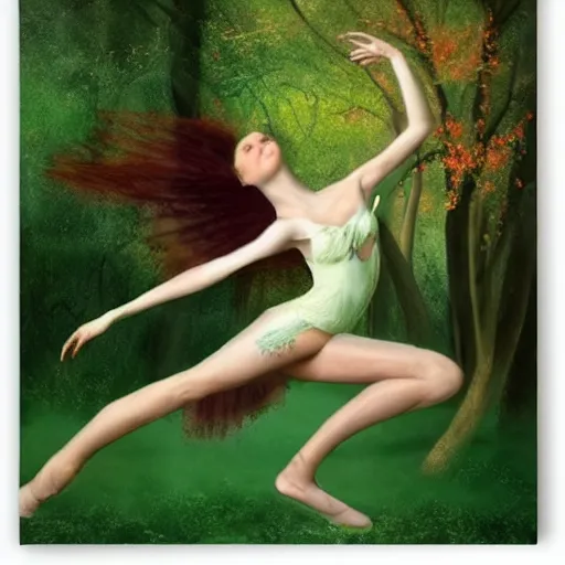 Image similar to dance of the fae by marcel caram and elena vizerskaya