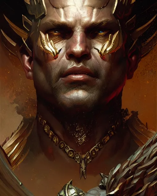 Image similar to terrifying and fierce god seth, fantasy character portrait, ultra realistic, concept art, intricate details, highly detailed by greg rutkowski, gaston bussiere, craig mullins, simon bisley