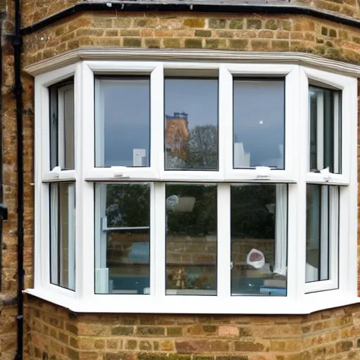 Image similar to hexagonal timber sash window in england