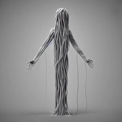 Prompt: spaghetti lord, man made of spaghetti, HD render, 4k, artstation