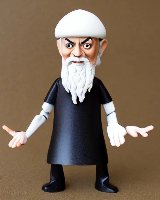 Image similar to osho, stop motion vinyl figure, plastic, toy