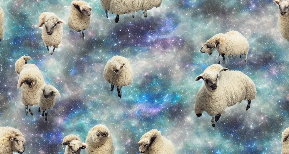 Image similar to the galaxy of the sheep