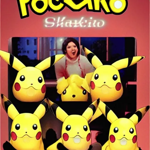 Prompt: pikachu soprano tony