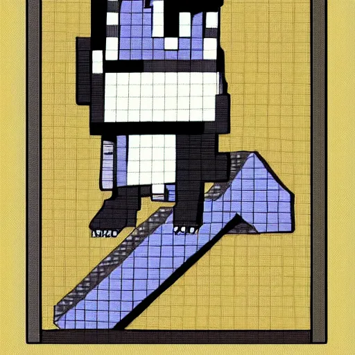 Image similar to pokemon card of missingno