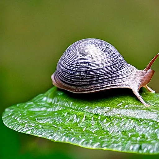 Prompt: real snail, perfect shot