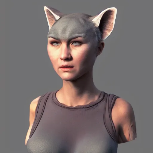 Prompt: a human - cat crossbreed, illustrated by antoine verney - carron and j. lesaffre, trending on artstation, 4 k, 8 k, artstation 3 d render, artstation 3 d, artstation graphics, artstation lighting