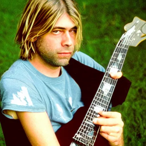 Image similar to kurt cobain and a pxl 2 0 0 0