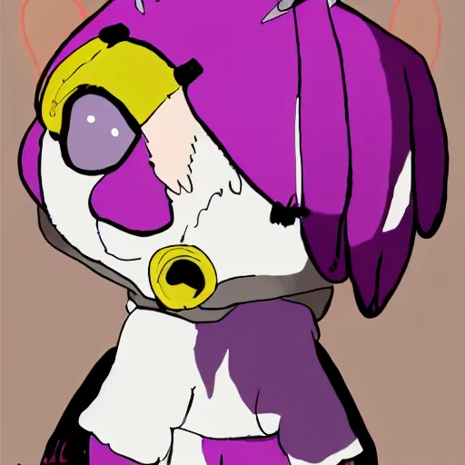 Prompt: doppio wearing sheep suit