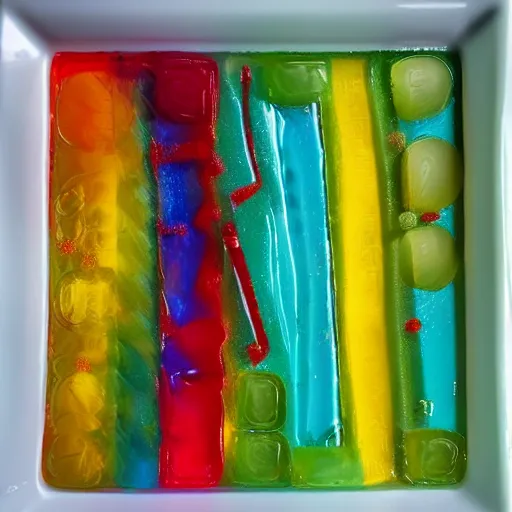 Image similar to jello art