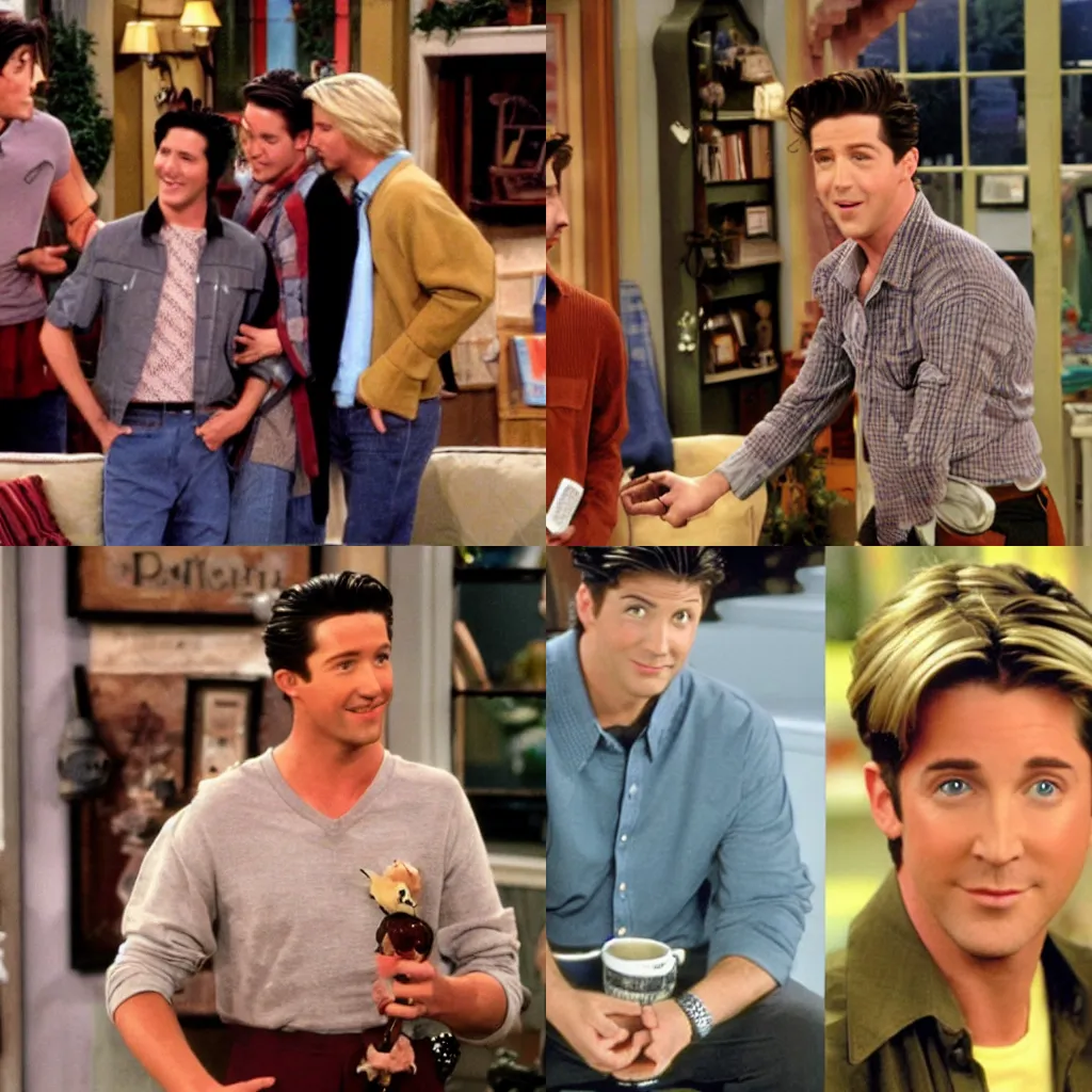 Prompt: Ross from Friends