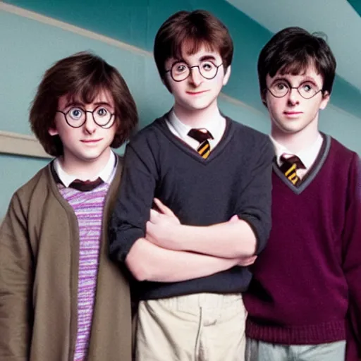 Prompt: harry potter and the puberty shock
