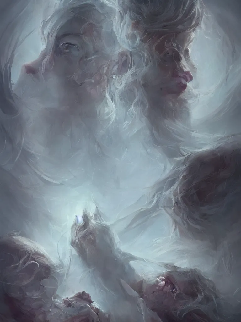 Image similar to schizophrenia by disney concept artists, blunt borders, soft light