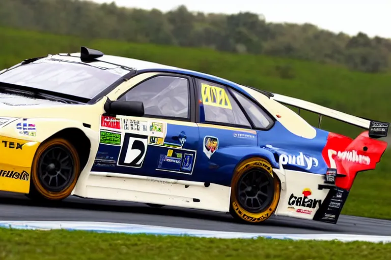 Prompt: opel vectra race car