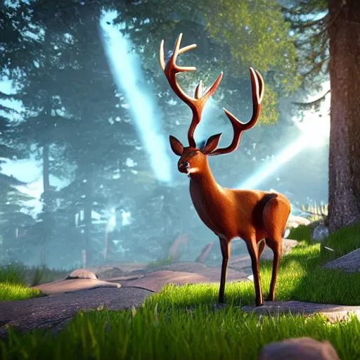 Image similar to deerlet unreal engine