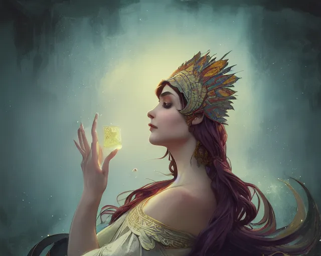 Prompt: photography of ebru sidar, deep focus, d & d, fantasy, intricate, elegant, highly detailed, digital painting, artstation, concept art, matte, sharp focus, illustration, hearthstone, art by artgerm and greg rutkowski and alphonse mucha