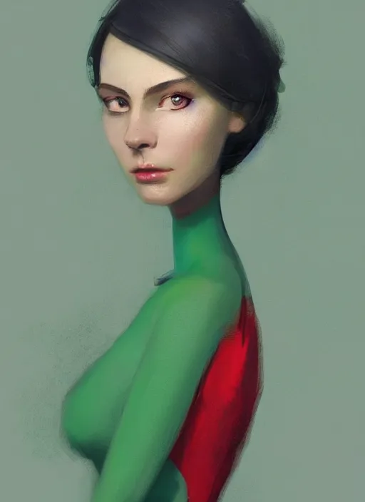Prompt: a digital painting of a beautiful anthropomorphic humanoid female green apple wearing a red dress, by netter, style from greg rutkowski, beautiful eyes, full frame, oil painting, featured on artstation, concept art, smooth, sharp focus, illustration, very detailed, ambient lighting, unreal engine render, concept art by Atey Ghailan, by Loish, by Bryan Lee O'Malley