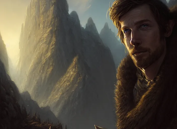 Prompt: highly detailed portrait of joel berghult, in skyrim, stephen bliss, 8 k, unreal engine, fantasy art by greg rutkowski, loish, rhads, ferdinand knab, makoto shinkai and lois van baarle, ilya kuvshinov, rossdraws, tom bagshaw, global illumination, radiant light, detailed and intricate environment