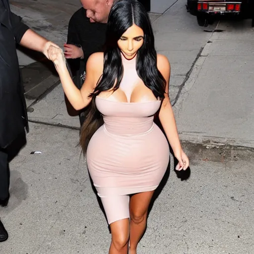 Image similar to Kim kardashian as a pig, award winning