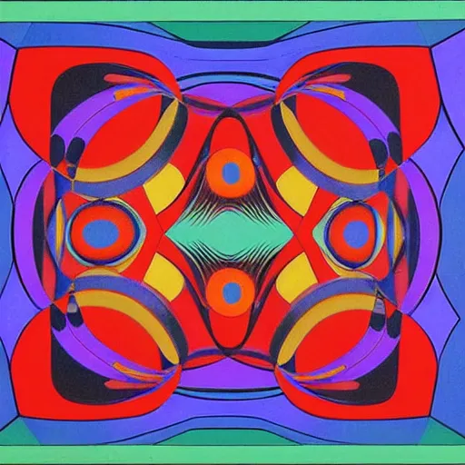 Image similar to cirque du soleil by victor vasarely