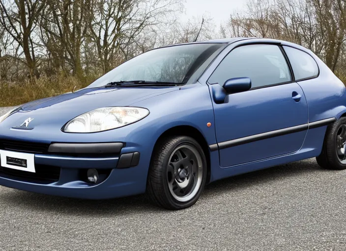 Image similar to peugeot 2 0 6 muscle car