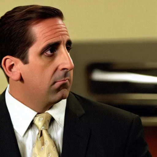 Prompt: Michael Scott, still from The Office (US)