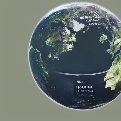 Image similar to a black hole dematerializing planet earth