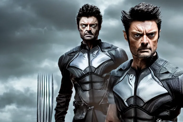 Prompt: film still of Karl Urban as wolverine in new X-men movie, 4k